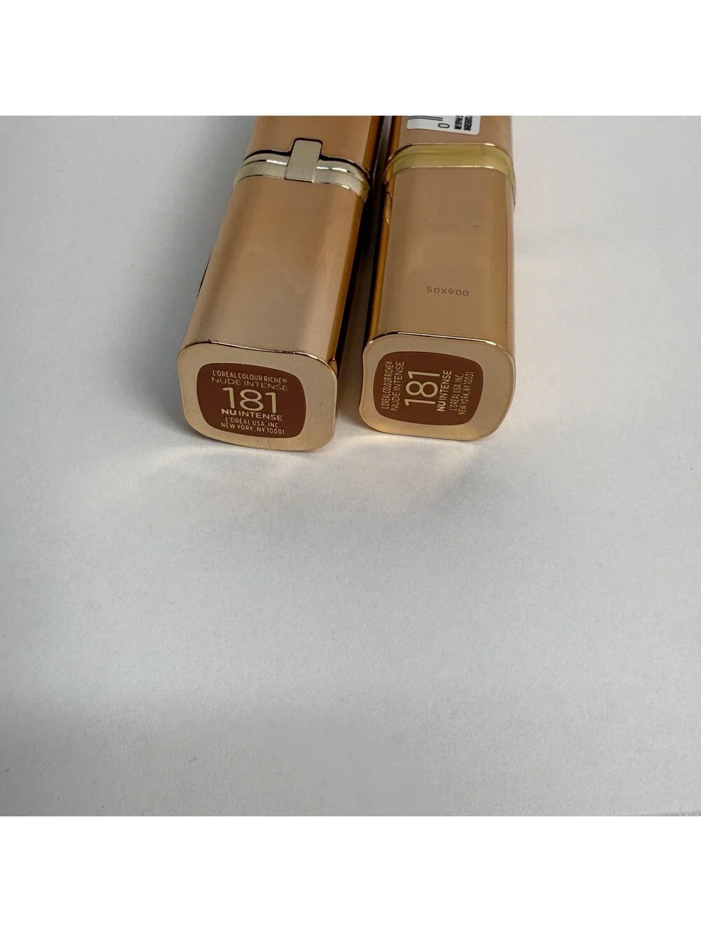 Lot Of 2 L'oreal Colour Riche Nude Intense & Impertinent Lipstick 181